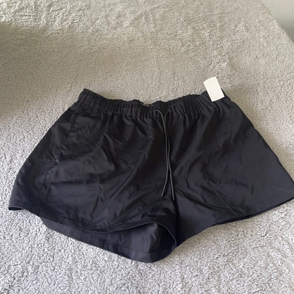 Good American DRAWSTRING SHORTS size 6
